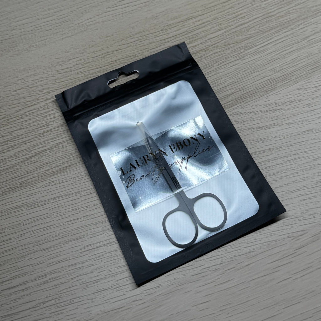 Black nail scissors